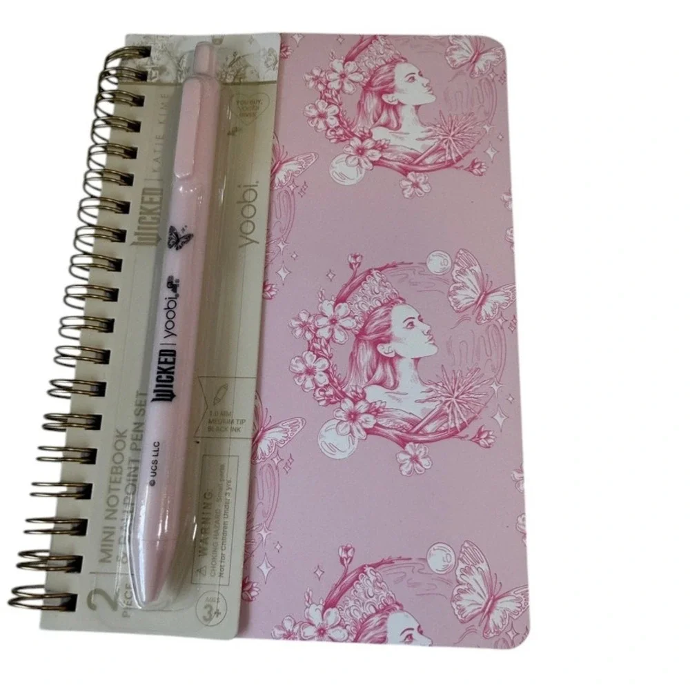 Wicked‎ Coquette Fairycore Witchy Y2K Stationery Bundle Gift Set Pink Tween Cute